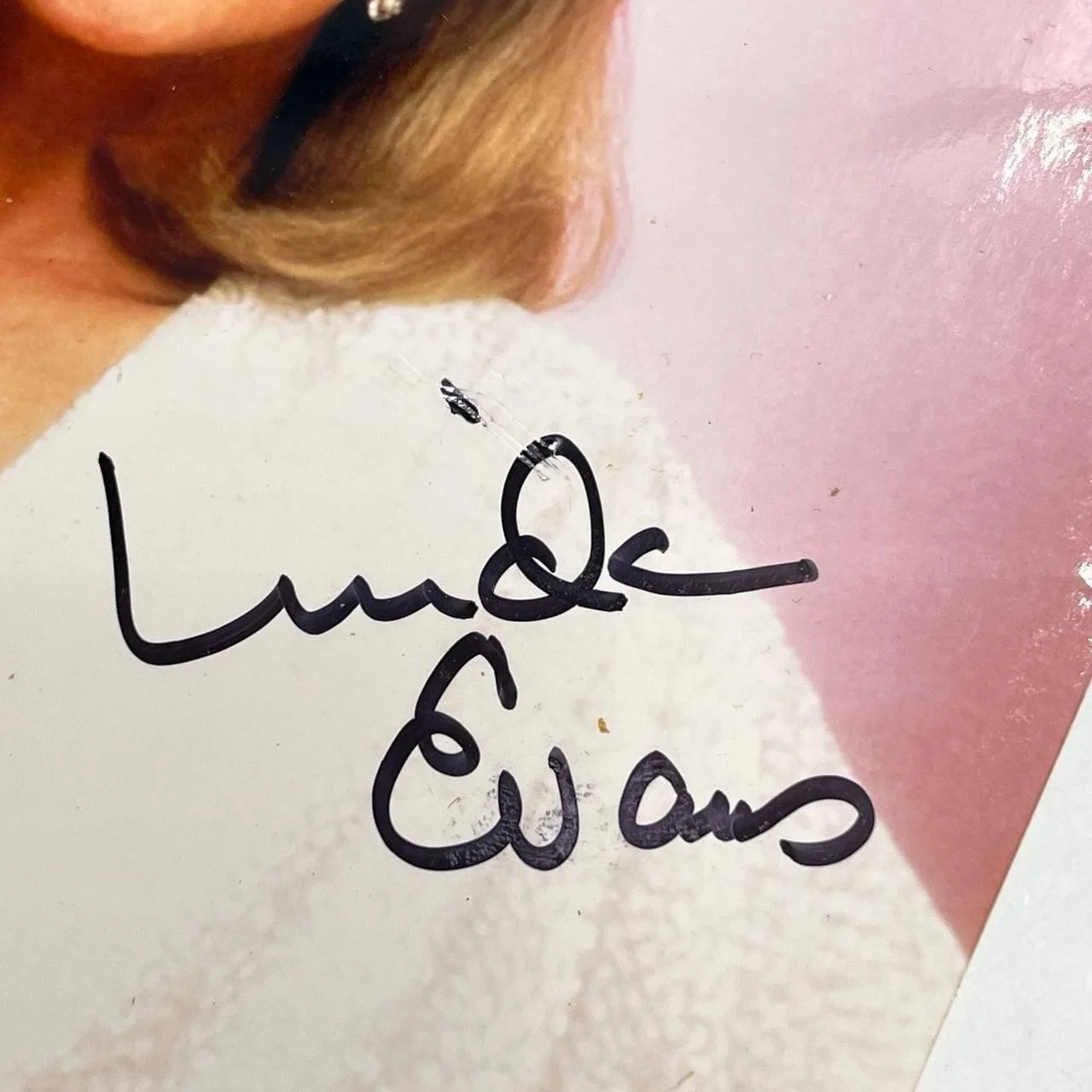 LINDA EVANS SIGNED 8X10 PHOTO AUTOGRAPH DYNASTY ACTRESS, изображение 3