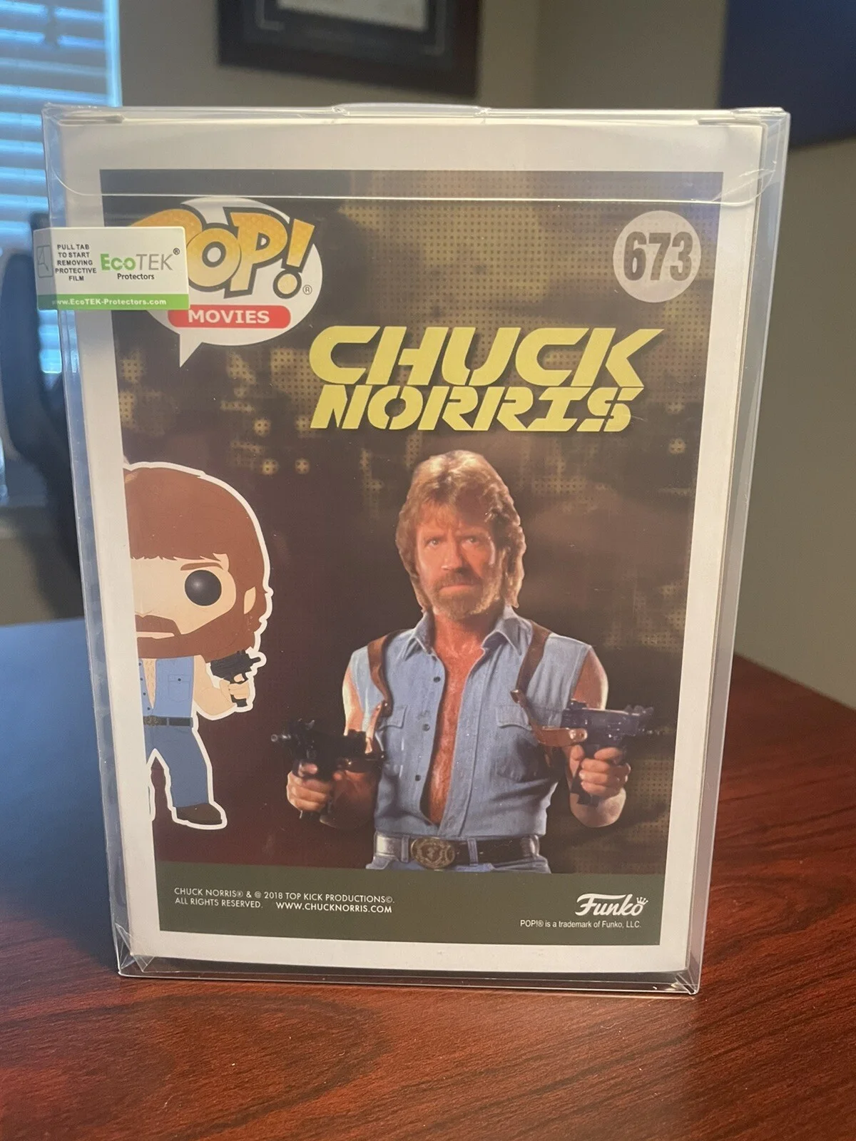Chuck Norris — Chuck Norris Signed Autographed Funko POP 673 JSA Target Exclusive G1N, image 3