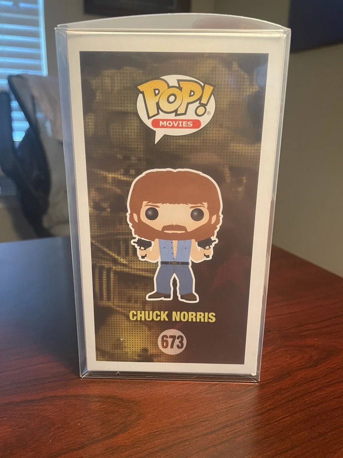 Chuck Norris — Chuck Norris Signed Autographed Funko POP 673 JSA Target Exclusive G1N, image 4