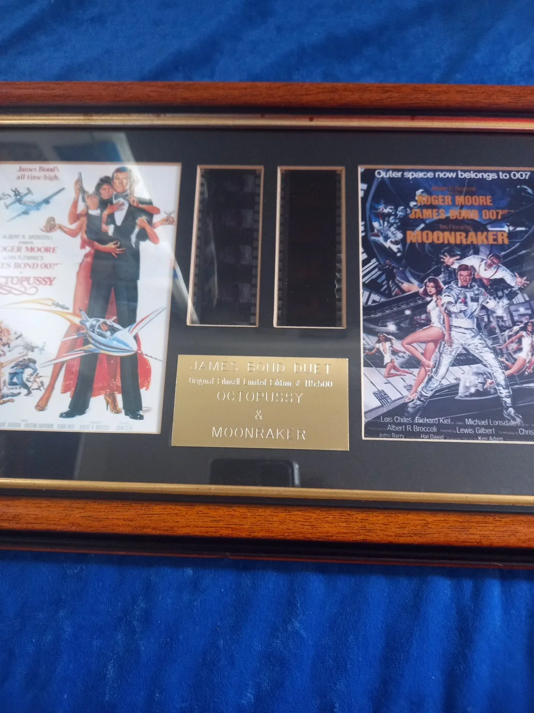 James Bond 007 'OCTOPUSSY' and MOONRAKER Original Filmcell Memorabilia, image 3