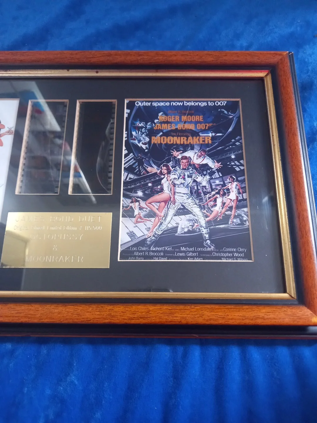 James Bond 007 'OCTOPUSSY' and MOONRAKER Original Filmcell Memorabilia, image 4