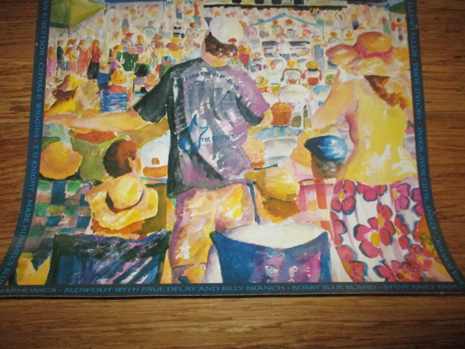 2004 North Atlantic Blues Festival Poster - Rockland, Maine, изображение 3