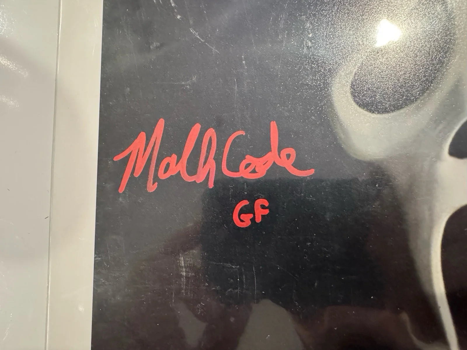 Mathieu Coderre — Mathieu Coderre signed 8x10 Photo Ghostface Scream VI JSA Authentication, image 2