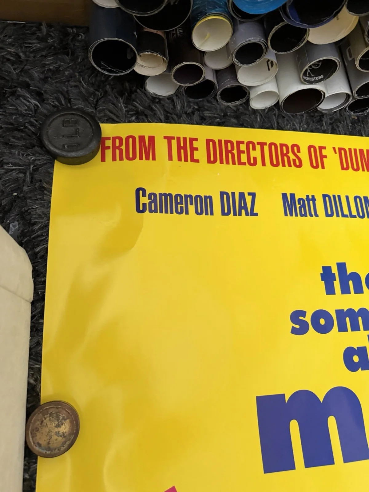 Vintage 1998 There’s Something About Mary Cinema Movie Posters, изображение 5