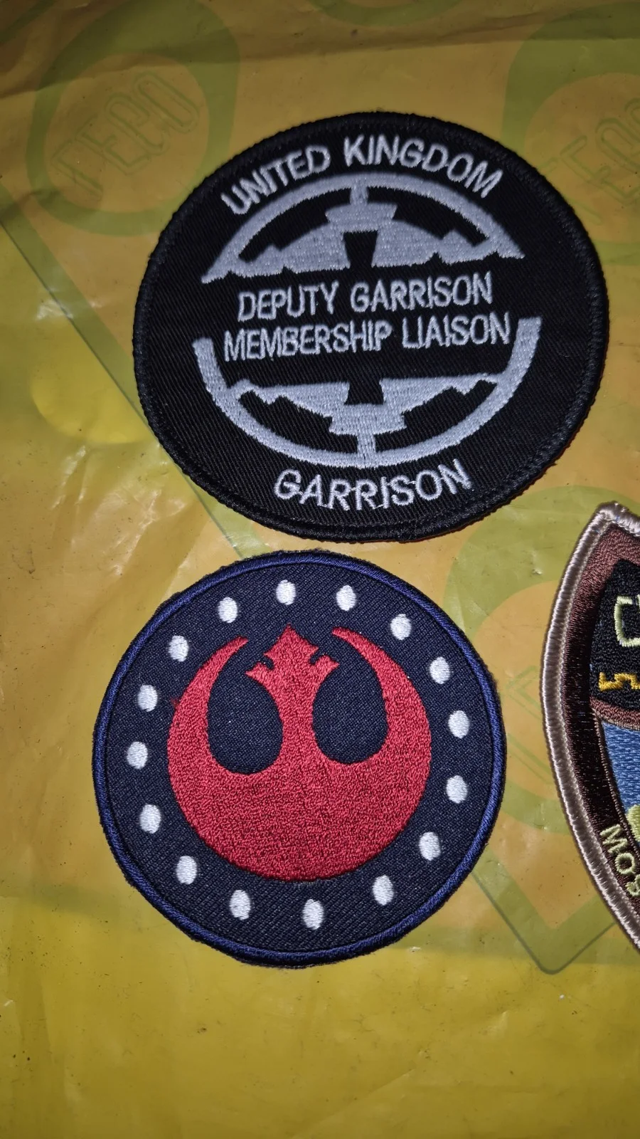 501st Legion Star Wars Celebration Patches X4 Garrison Uk Spaceport, image 2