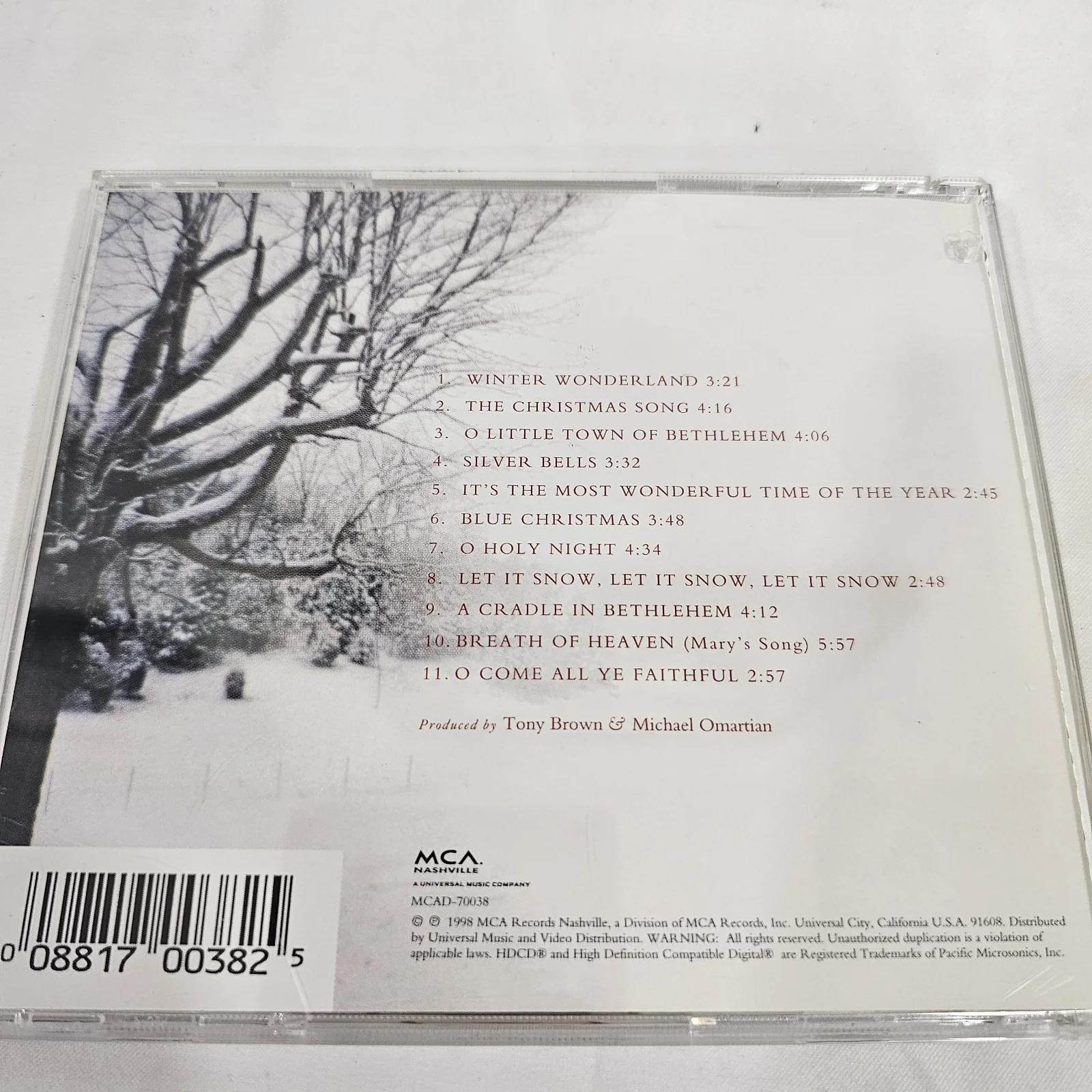 Vince Gill Signed Cd "Breath of Heaven" A Christmas Special Autographed, изображение 2