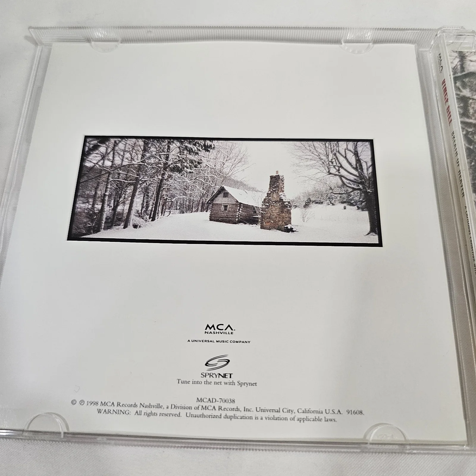 Vince Gill Signed Cd "Breath of Heaven" A Christmas Special Autographed, изображение 4