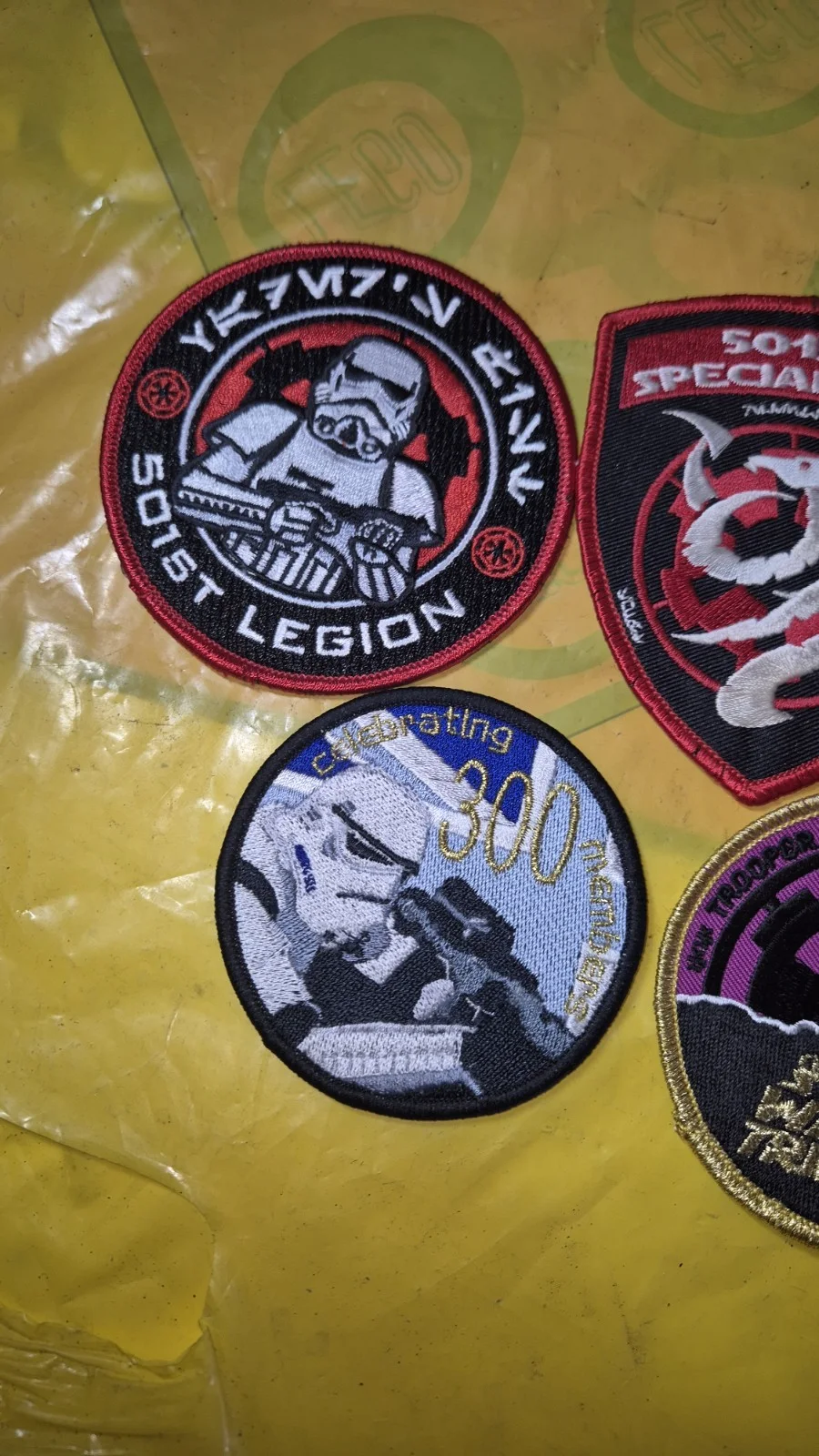 501st Legion Star Wars Celebration Patches X5 Femtrooper Ops 300, изображение 2