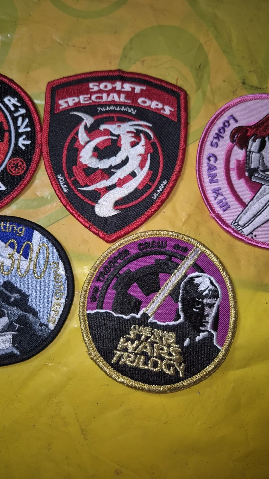 501st Legion Star Wars Celebration Patches X5 Femtrooper Ops 300, изображение 3