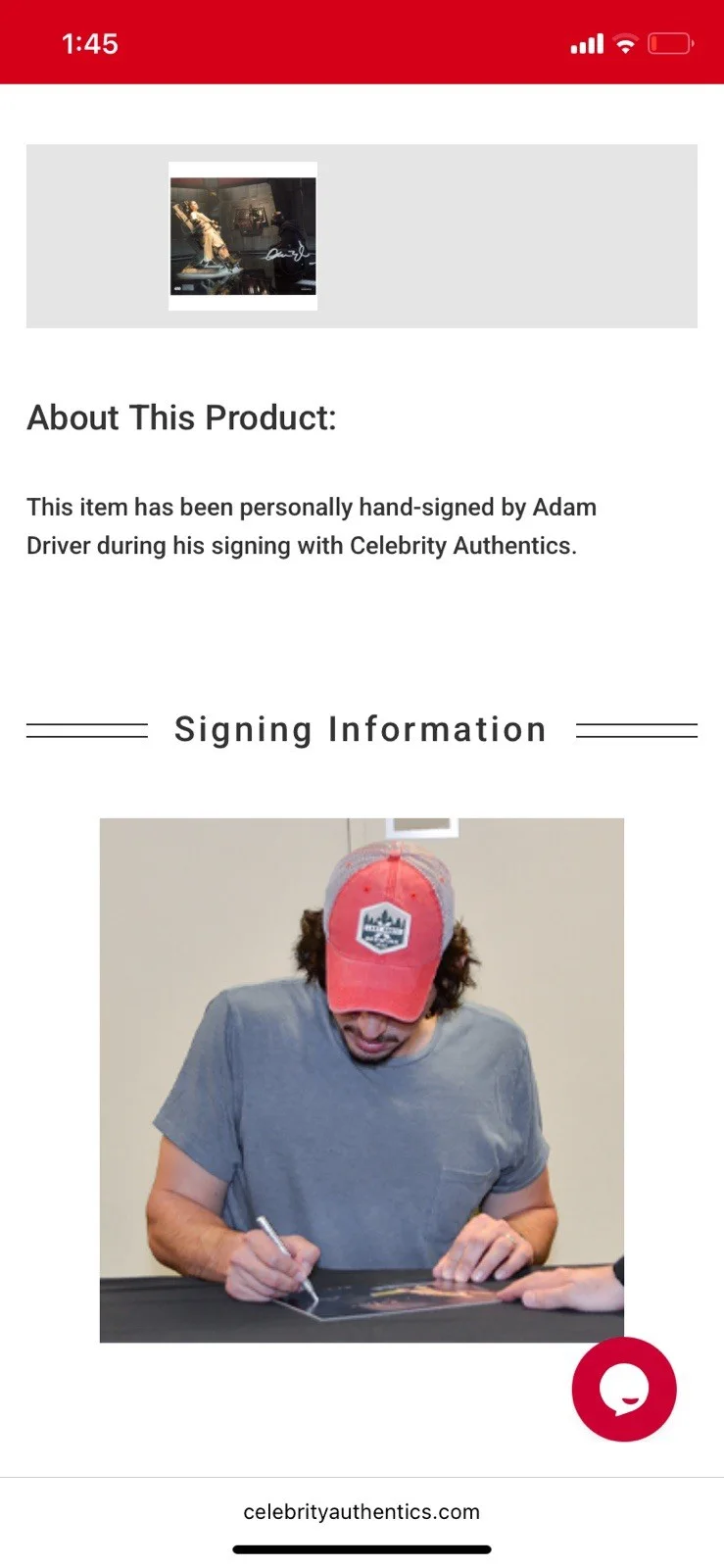 Adam Driver, Daisy Ridley — Adam Driver and Daisy Ridley Signed Star Wars 8x10 Photo - Beckett & CA Cert (B), изображение 4