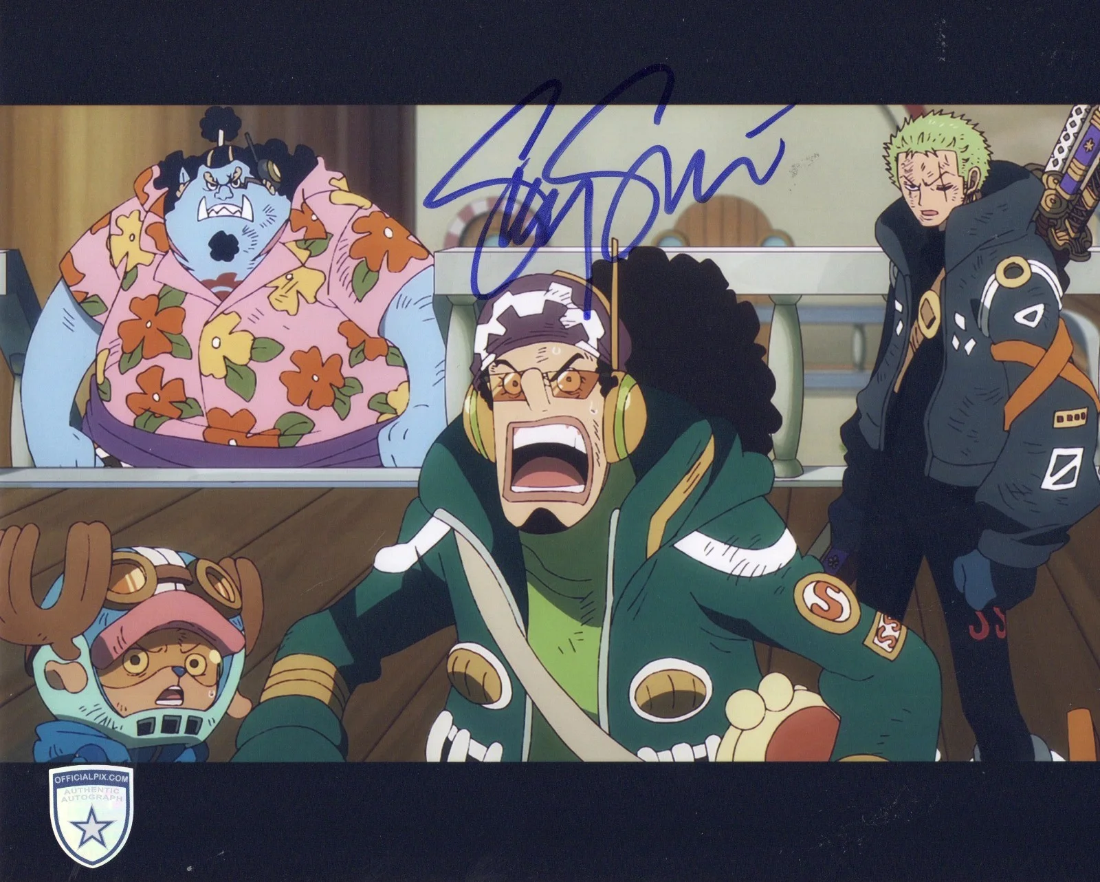 Sonny Strait — Signed Sonny Strait Usopp One Piece Anime Autograph 8x10 Photo Official Pix COA