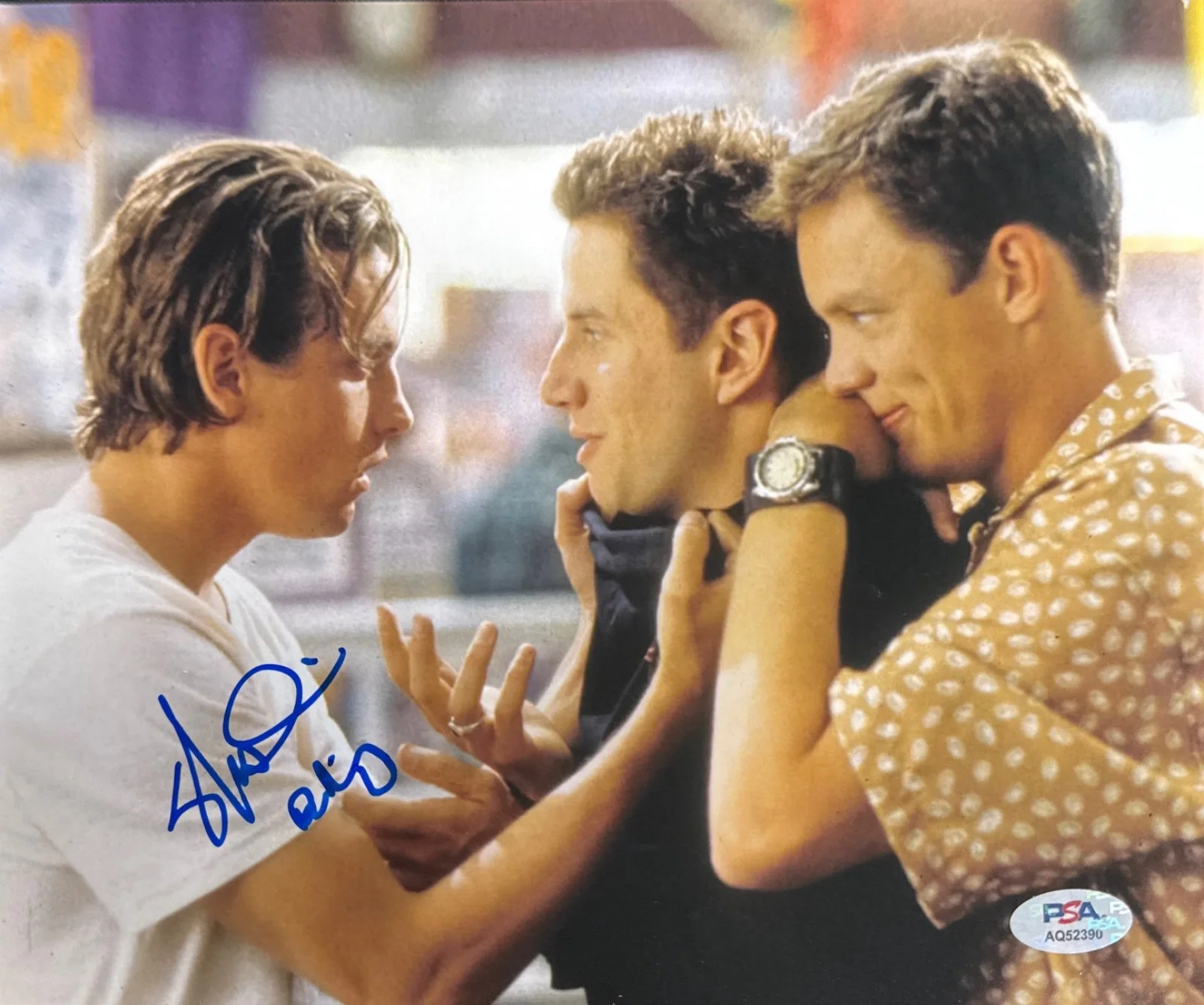 Skeet Ulrich — Skeet Ulrich Signed 8x10 Scream Photo PSA AQ52390, image 2