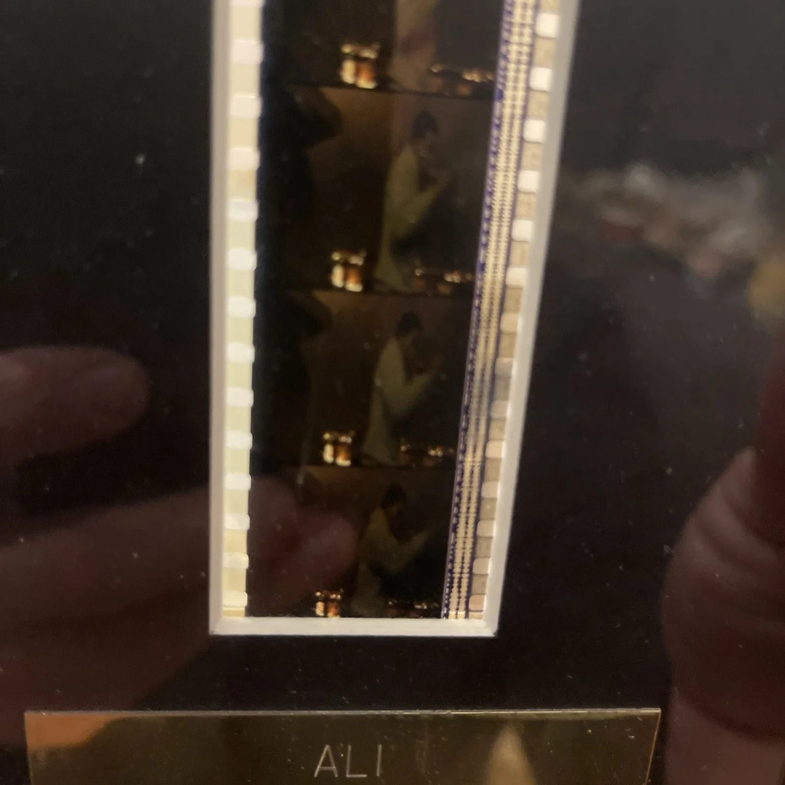 Will Smith Ali Original Filmcell 26/200 Framed With COA, image 5