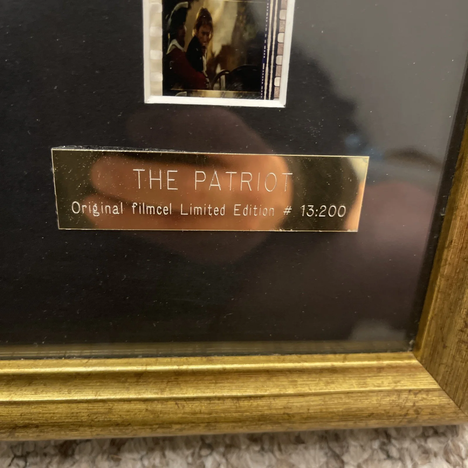 The Patriot Original Filmcell Limited Edition 13/200 With COA, изображение 3