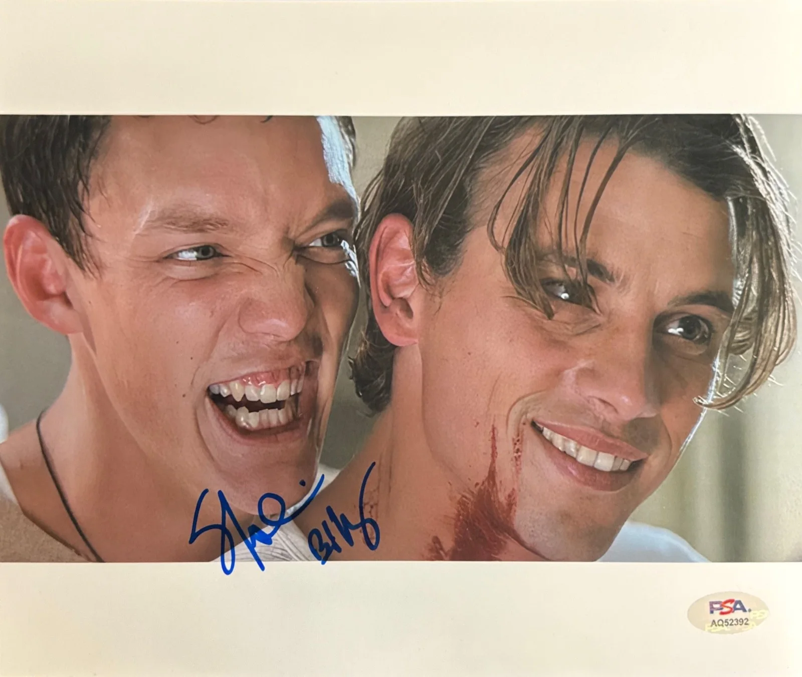 Skeet Ulrich — Skeet Ulrich Signed 8x10 Scream Photo PSA AQ52392, image 2