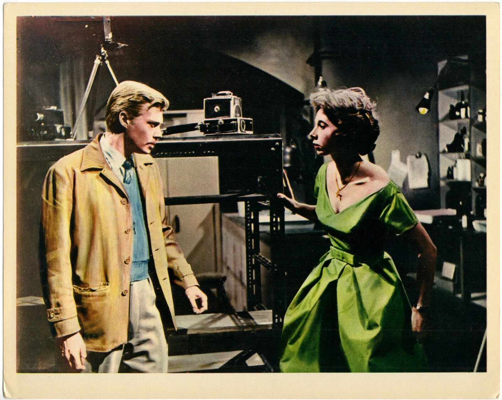 PEEPING TOM 1960 Michael Powell, Karlheinz Böhm, Anna Massey 5 10x8 LOBBY CARDS, изображение 2