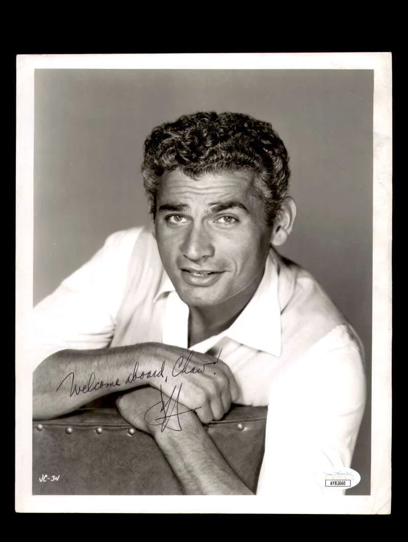 Jeff Chandler — Jeff Chandler JSA Coa Signed 8x10 Photograph Autograph