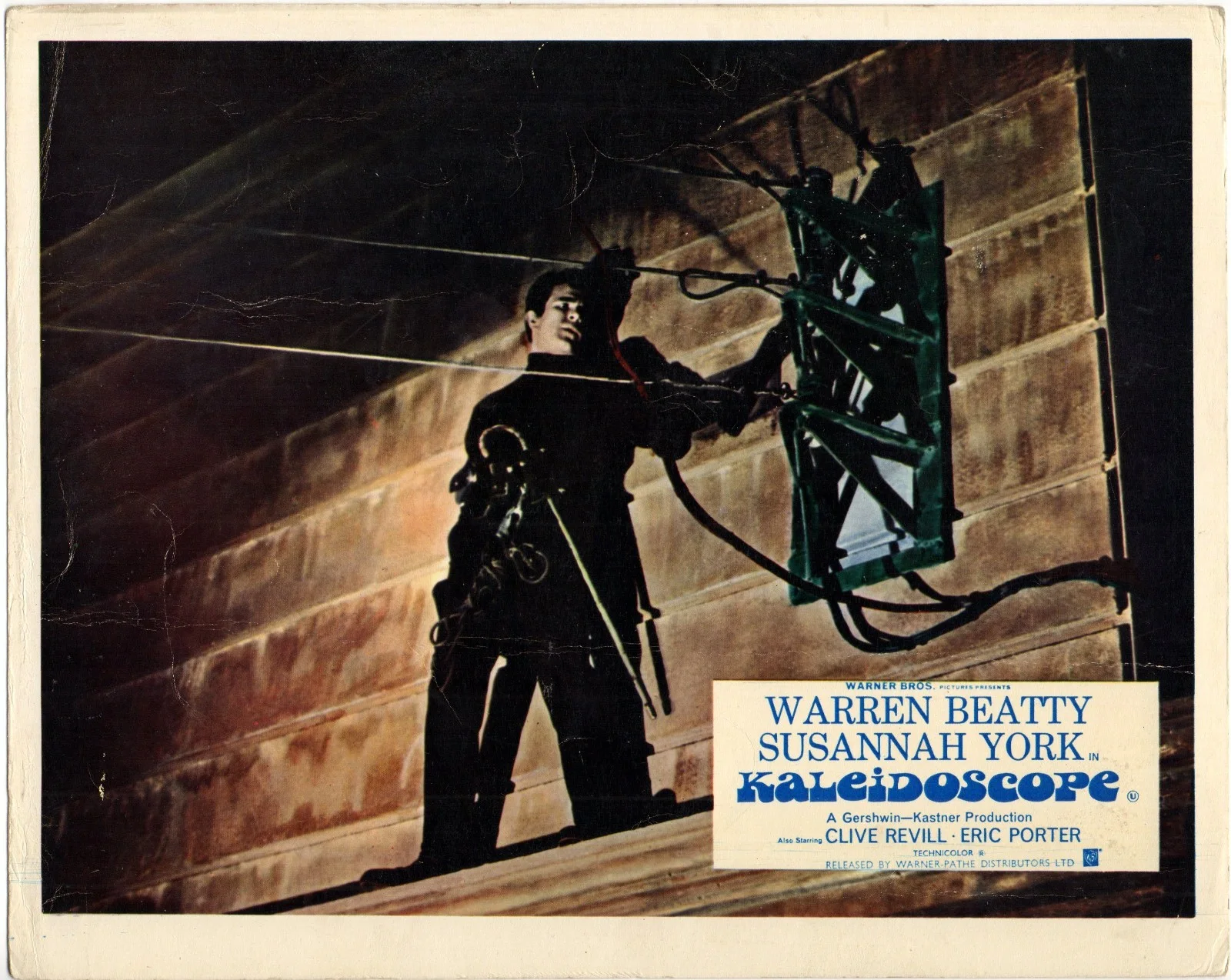 KALEIDOSCOPE 1966 Warren Beatty, Susannah York, Clive Revill 6 10x8 LOBBY CARDS, изображение 4