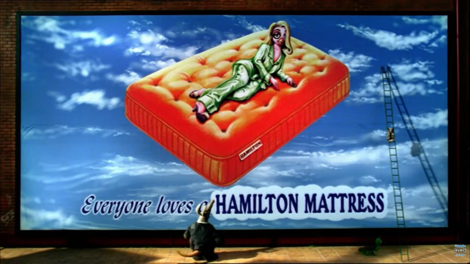HUGE Prop for Aardman 2001 Animation Film "Hamilton Mattress", Chicken Run, etc, image 3