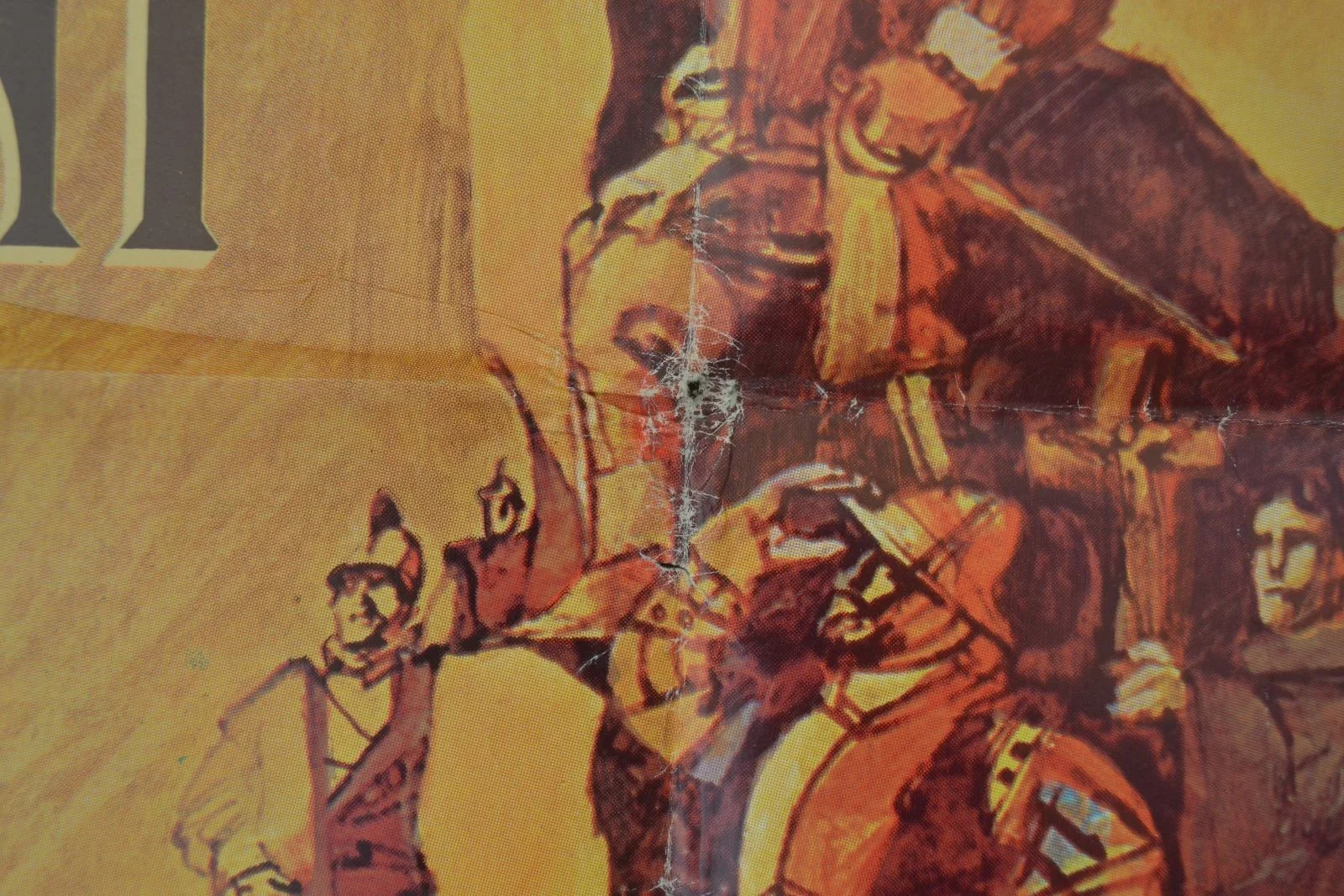 ROYAL HUNT OF THE SUN 1969 Robert Shaw, Christopher Plummer UK QUAD POSTER, image 5