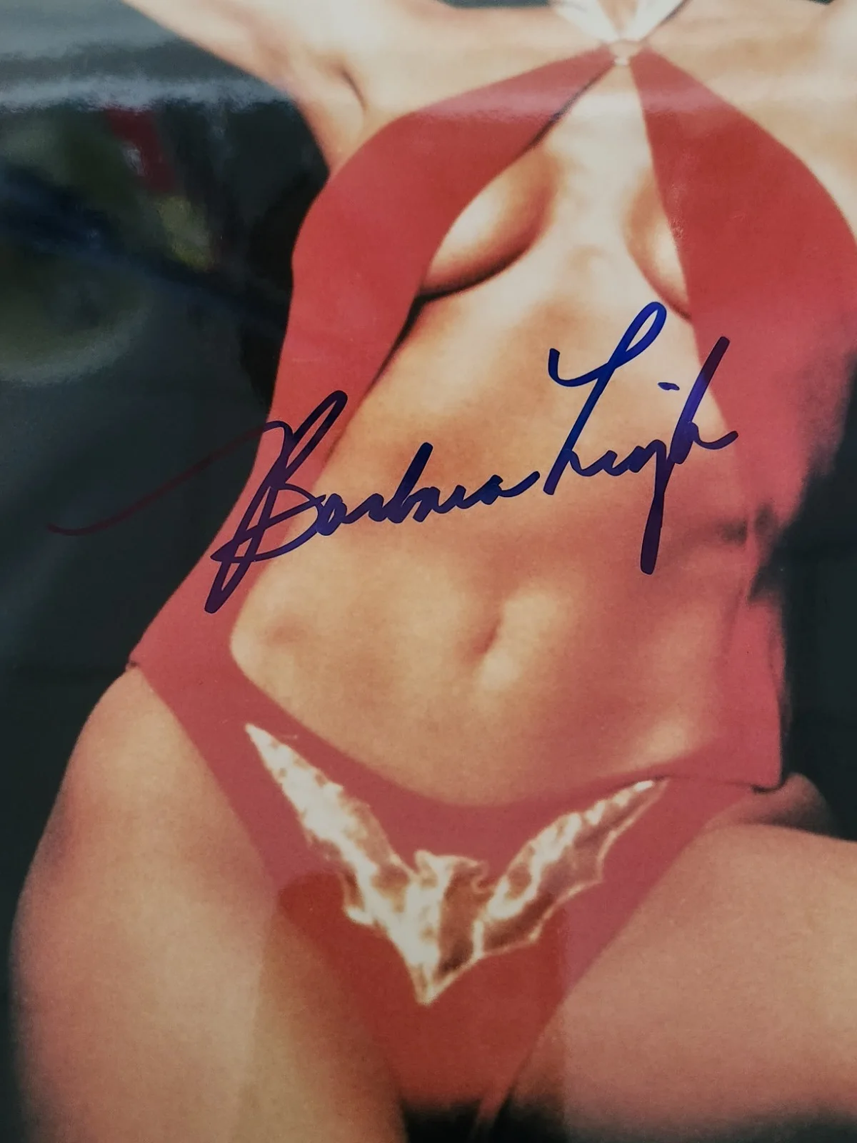Barbara Leigh Signed Autographed 8x10" Photograph AW COA Vampirella, image 2