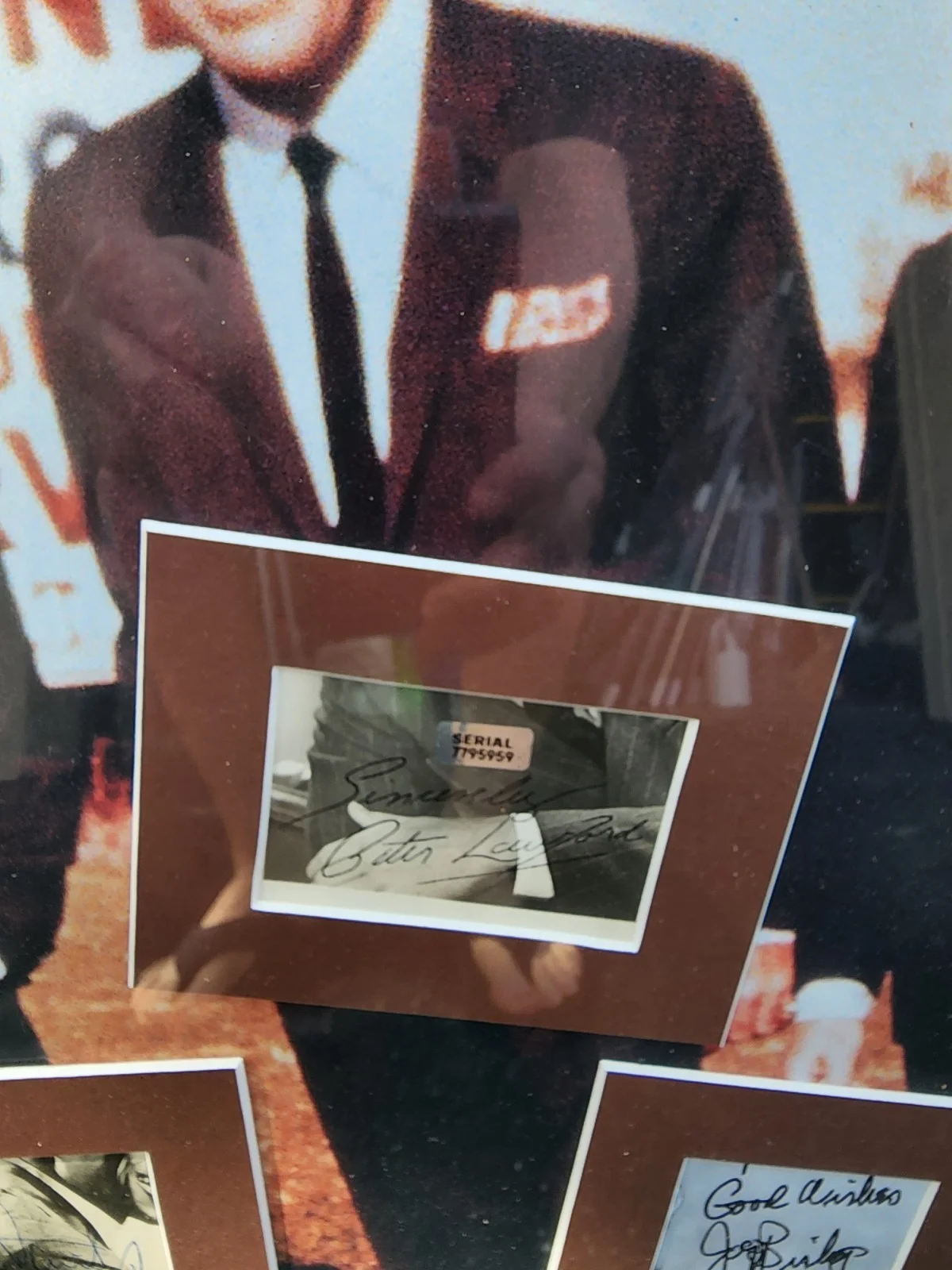 Rat Pack Signed Sinatra Sammy Davis, Jr.Dean Martin. Peter lawford, joey bishop, изображение 5