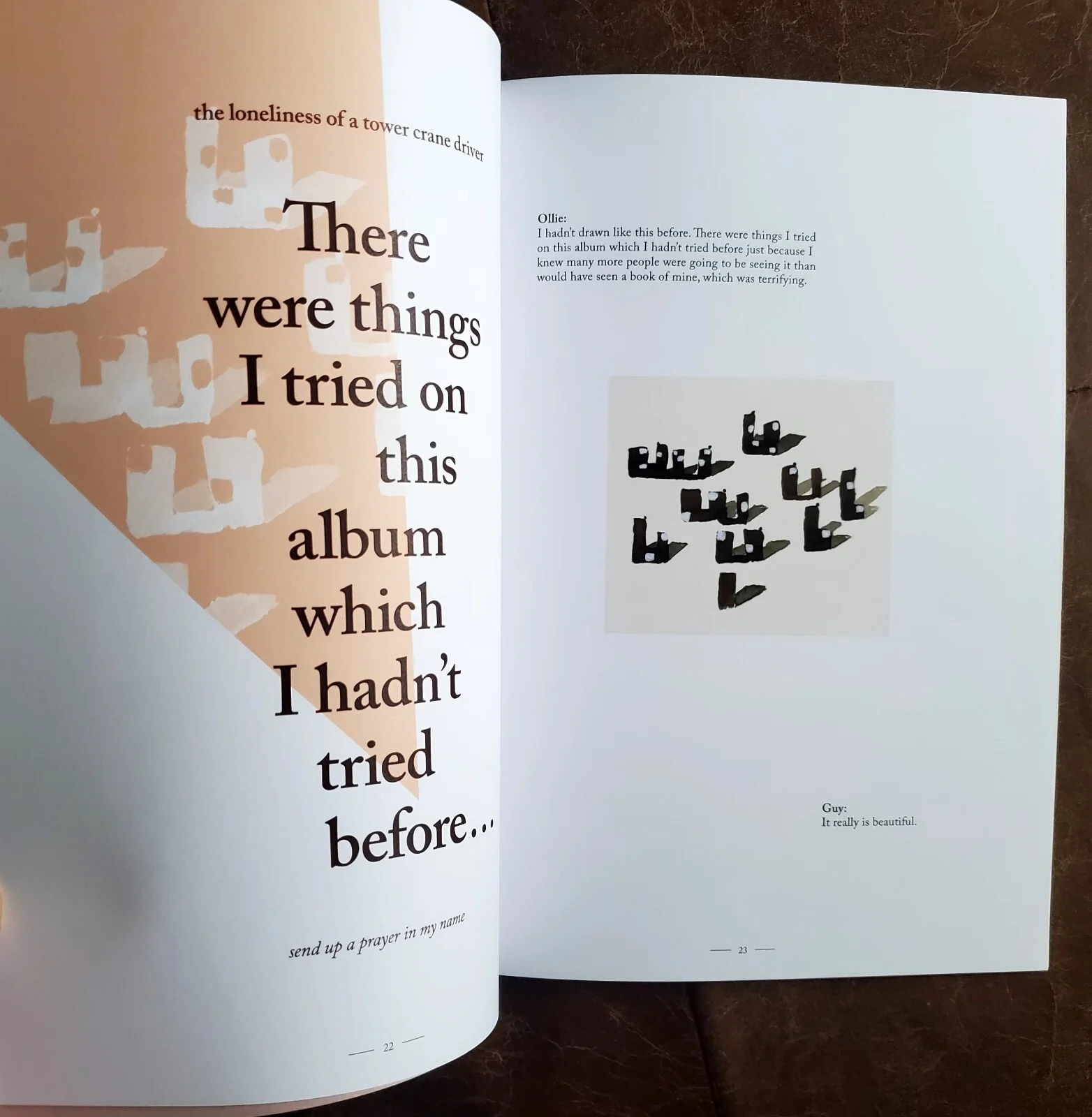Elbow signed lyric book 9"x12.5" for Seldom Seen Kid & Build A Rocket Boys!, image 5