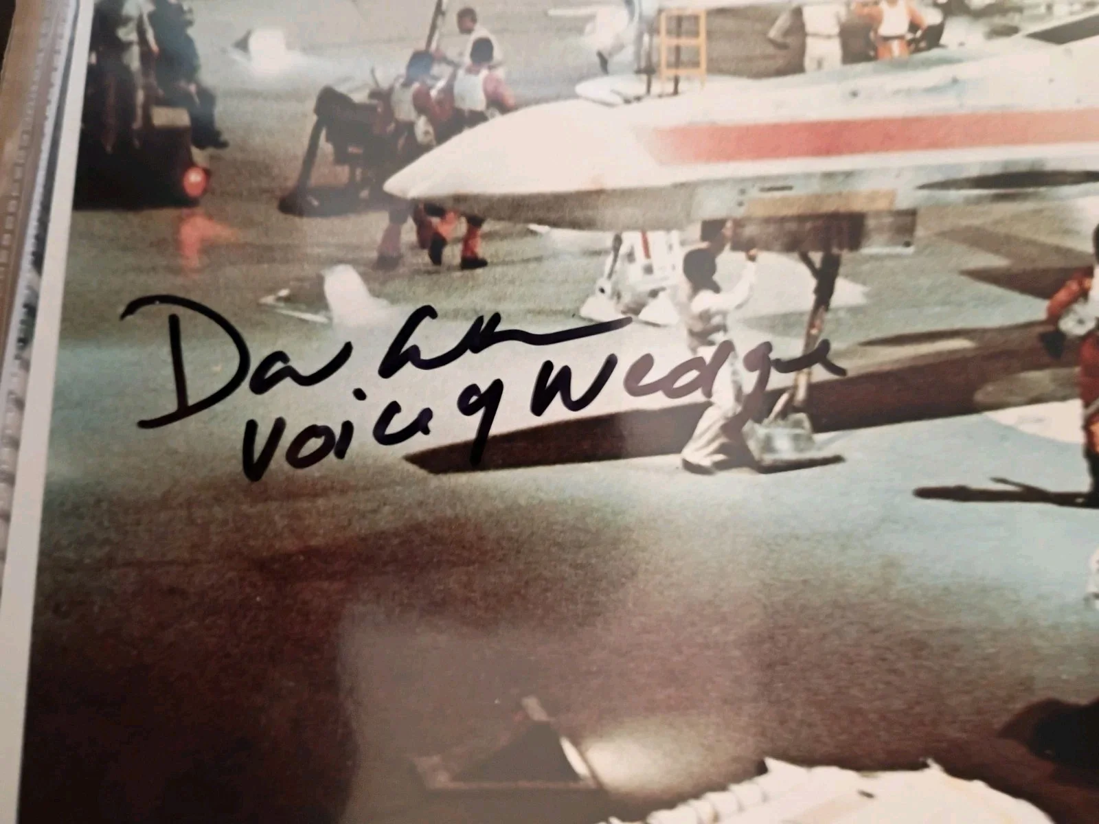 David Ankrum — DAVID ANKRUM Signed 8x10 Photo..Voice of WEDGE..STAR WARS..Pristine Auctions COA, изображение 2