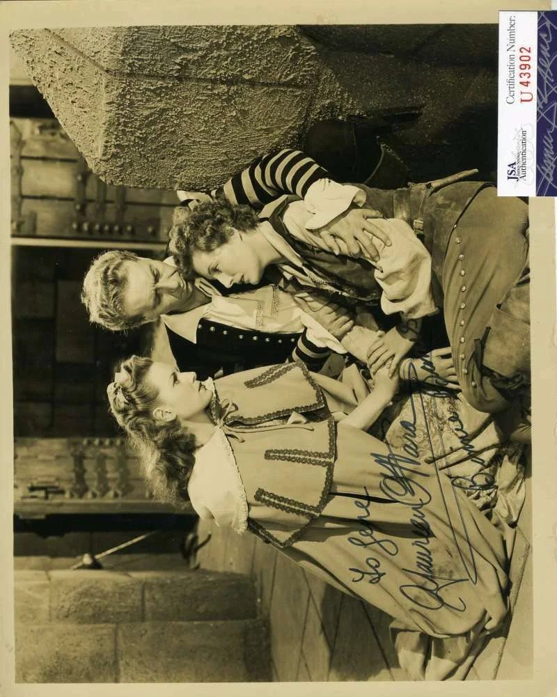 Maureen O`hara — Maureen O`hara JSA Coa Signed 8x10 Vintage Photo Autograph
