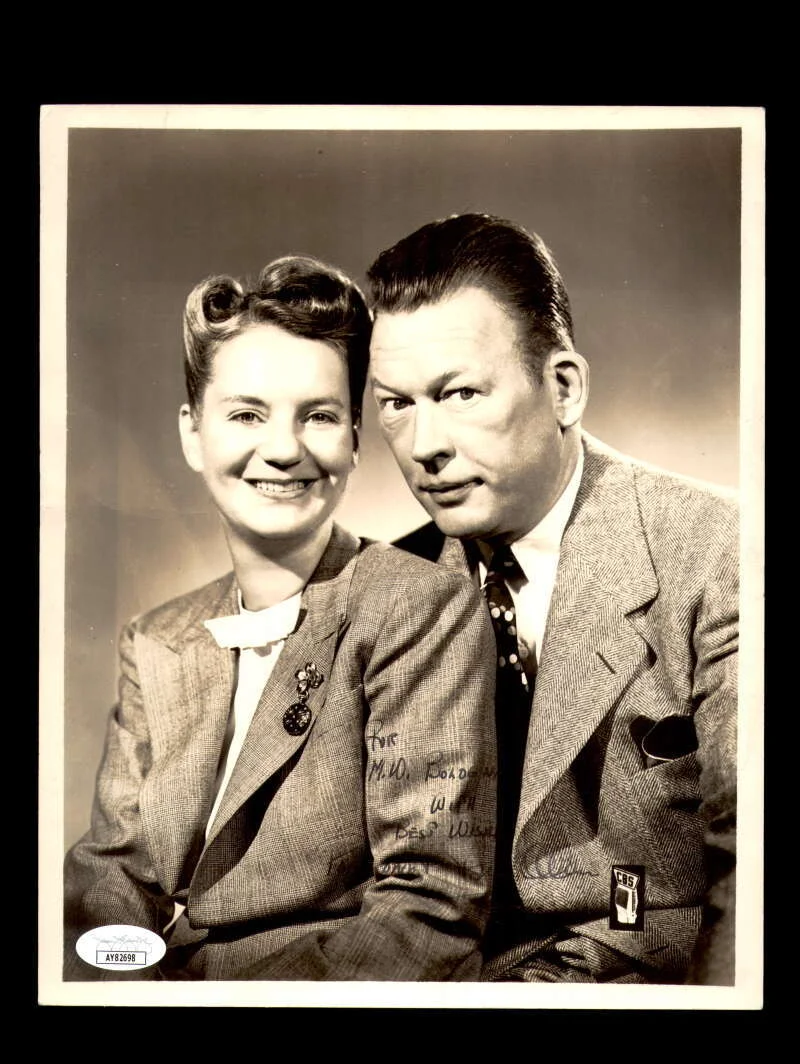 Fred Allen And Portland — Fred Allen And Portland JSA Coa Signed 8x10 Photograph Autograph