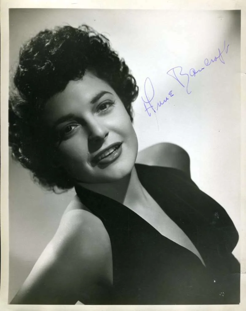 ANNE BANCROFT — Anne Bancroft Jsa Coa Hand Signed 1952 8x10 Photo Autograph