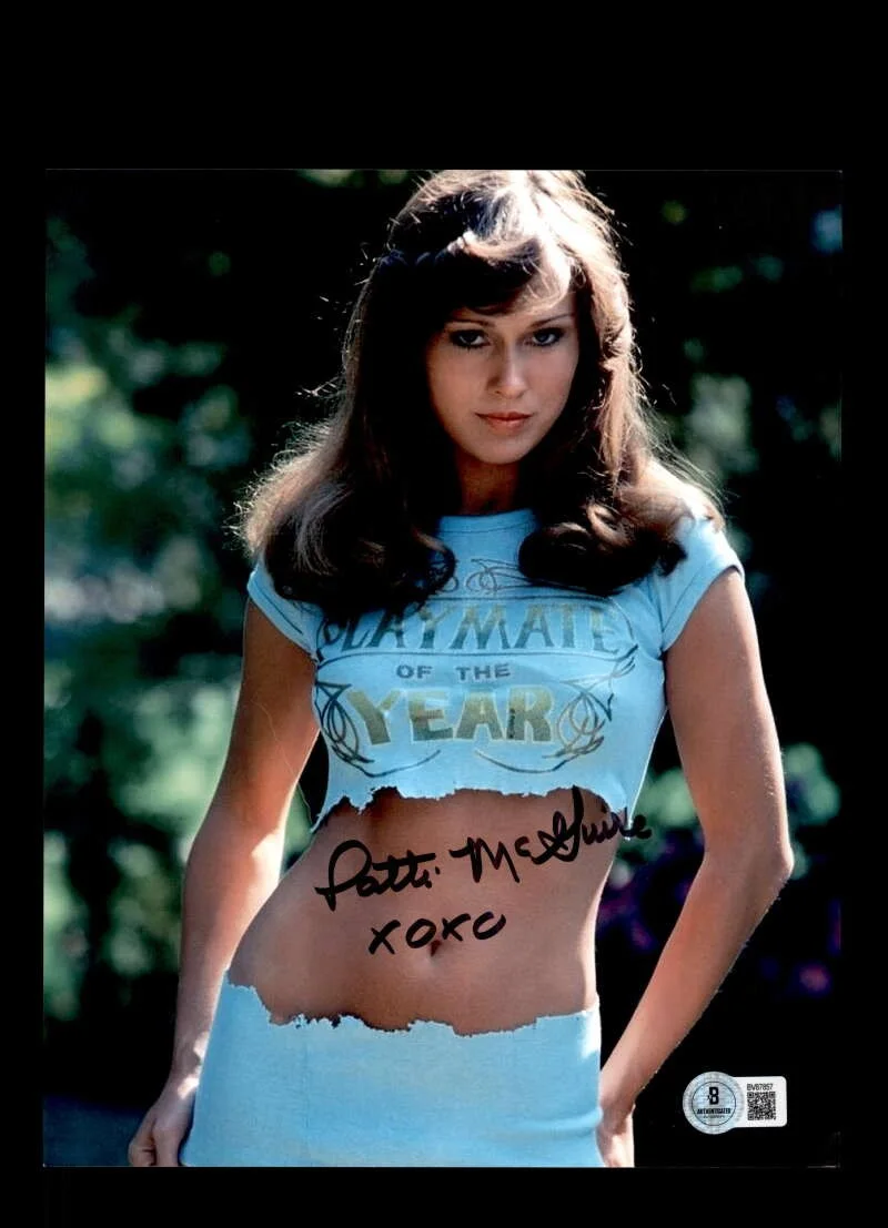 Patti McGuire — Patti McGuire Beckett BAS Signed 8x10 Photo Autograph