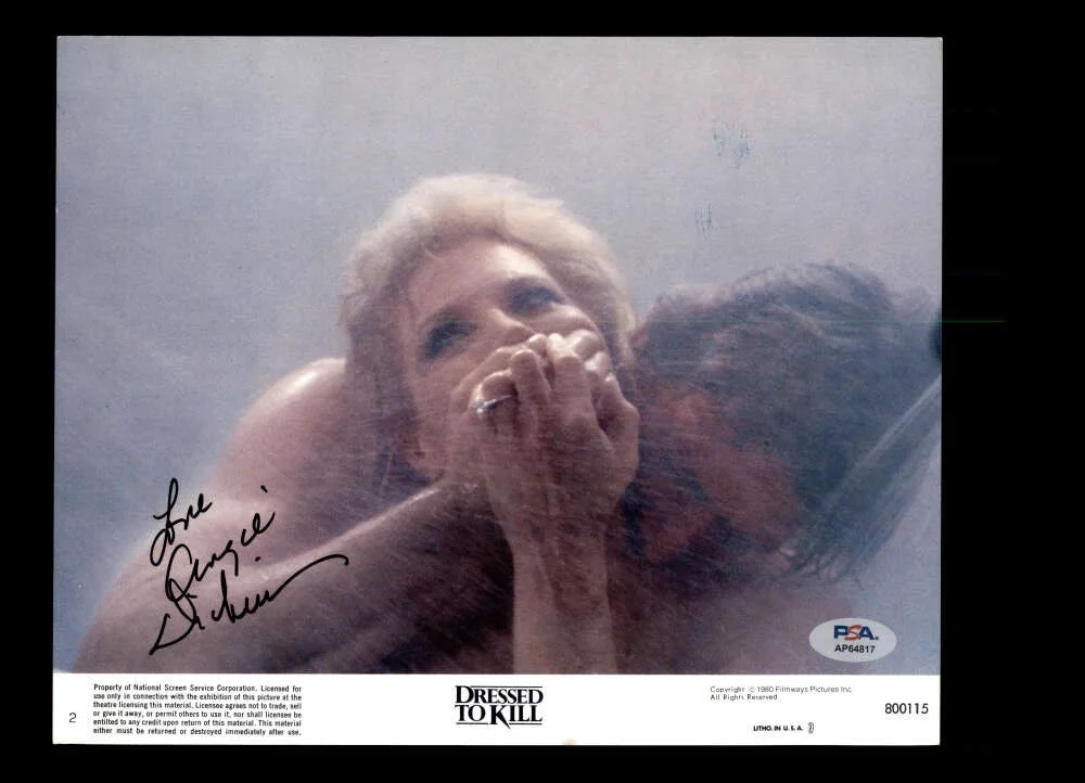 Angie Dickinson — Angie Dickinson PSA DNA Coa Signed 8x10 Photo Autograph Dressed To Kill