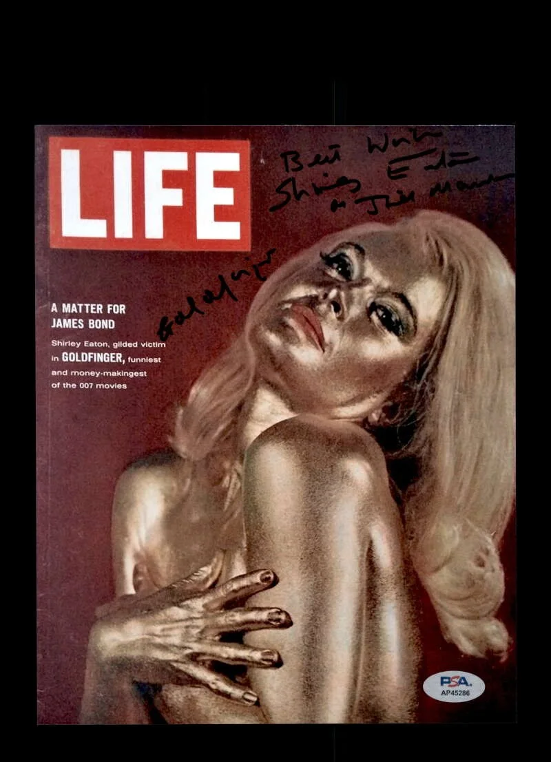 Shirley Eaton — Shirley Eaton PSA DNA Signed 8x10 Photo Autographed James Bond