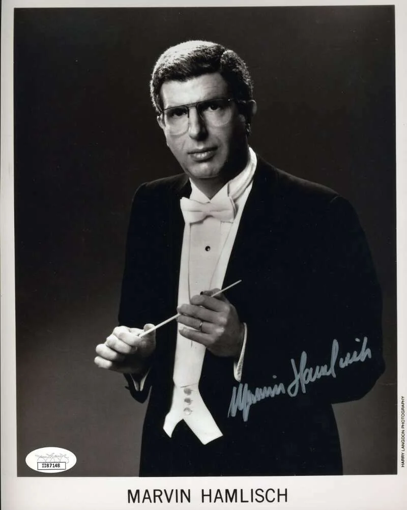 Marvin Hamlisch — Marvin Hamlisch JSA Coa Signed 8x10 Photo Autograph