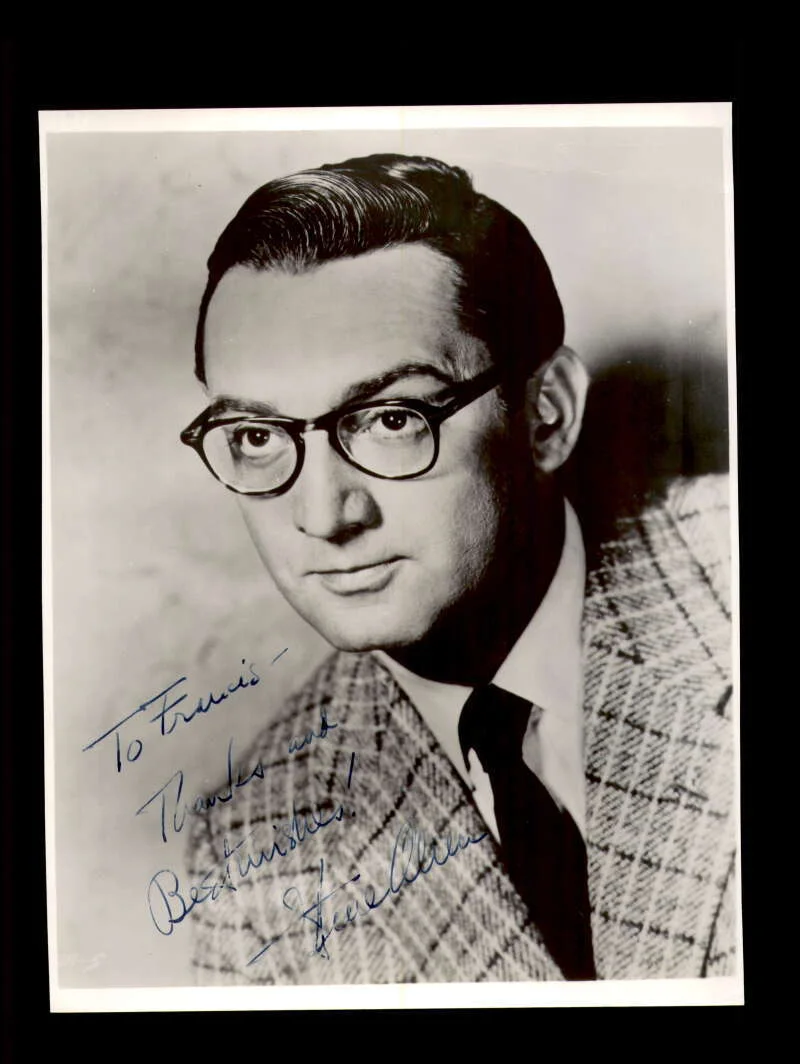 Steve Allen — Steve Allen JSA Coa Signed 8x10 Photograph Autograph