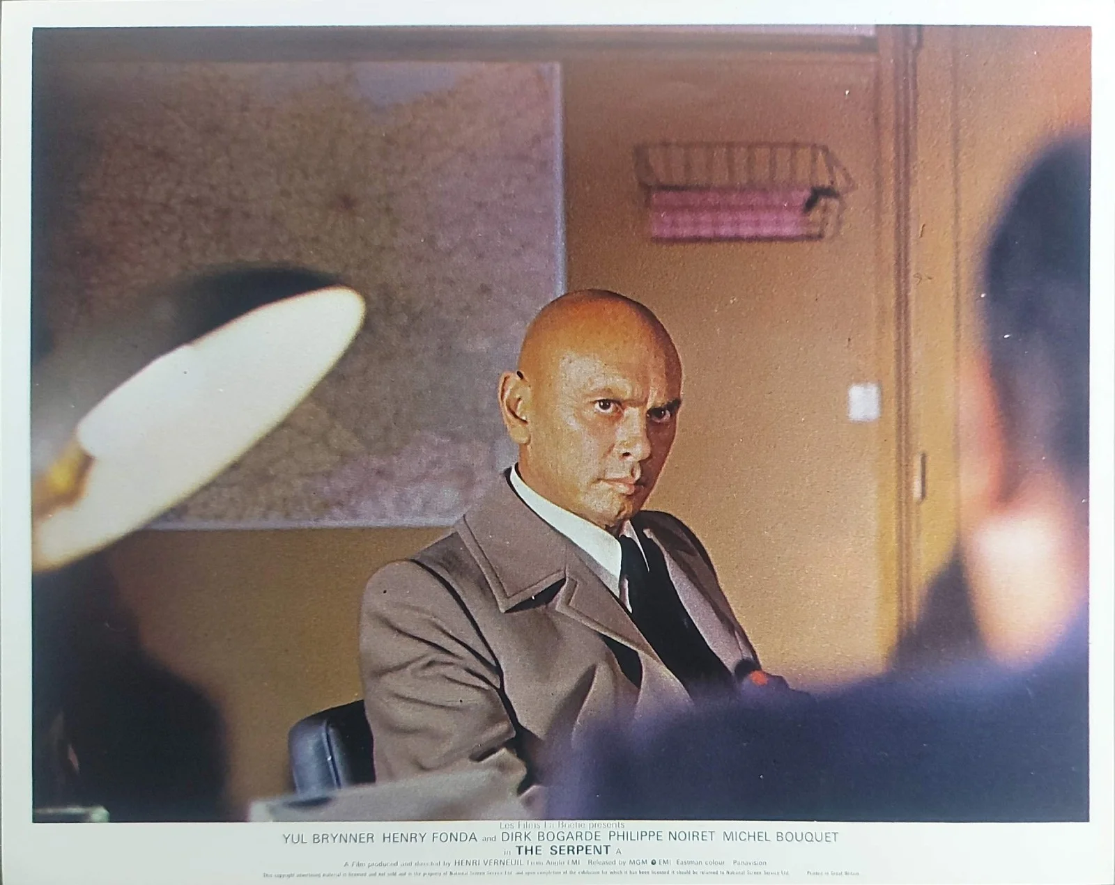 THE SERPENT ORIGINAL UK FOH LOBBY CARDS SET 1973, image 3