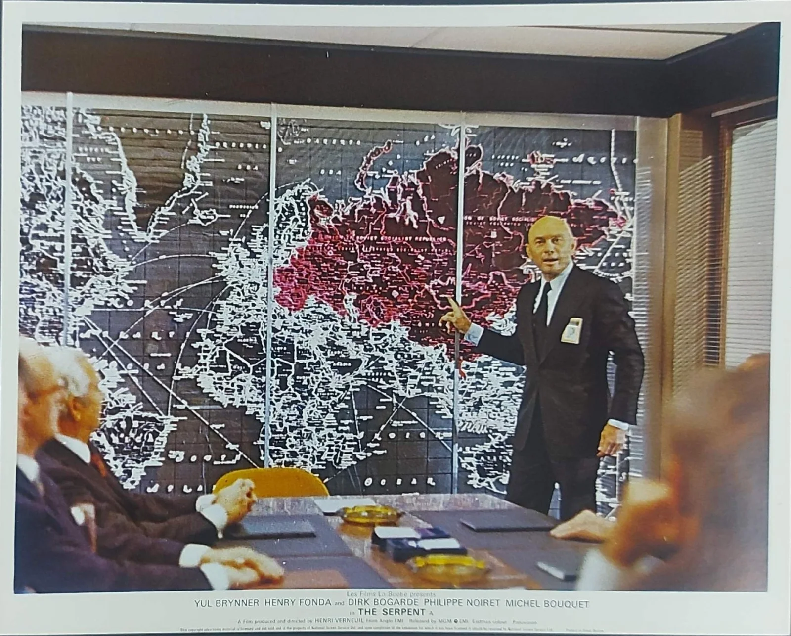 THE SERPENT ORIGINAL UK FOH LOBBY CARDS SET 1973, image 4