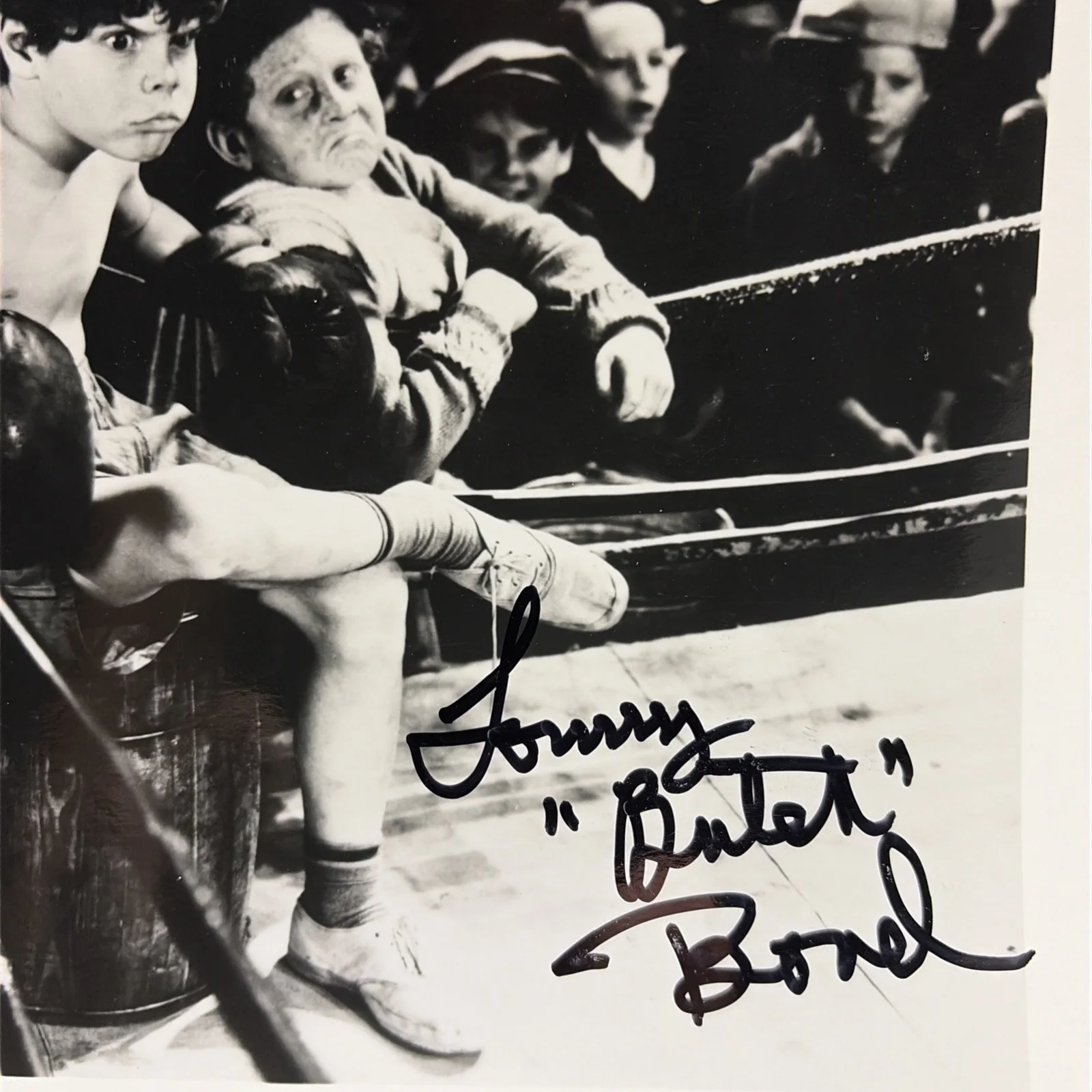 Tommy Bond Butch — Little Rascals “Butch” Tommy Bond Signed 8" x 10" Photo - PSA - (Butch), изображение 2