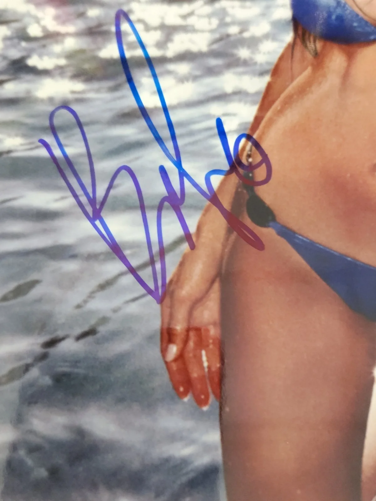 Brooke Burke Signed Autographed 8x10" Photograph AW COA Playboy Model, image 2
