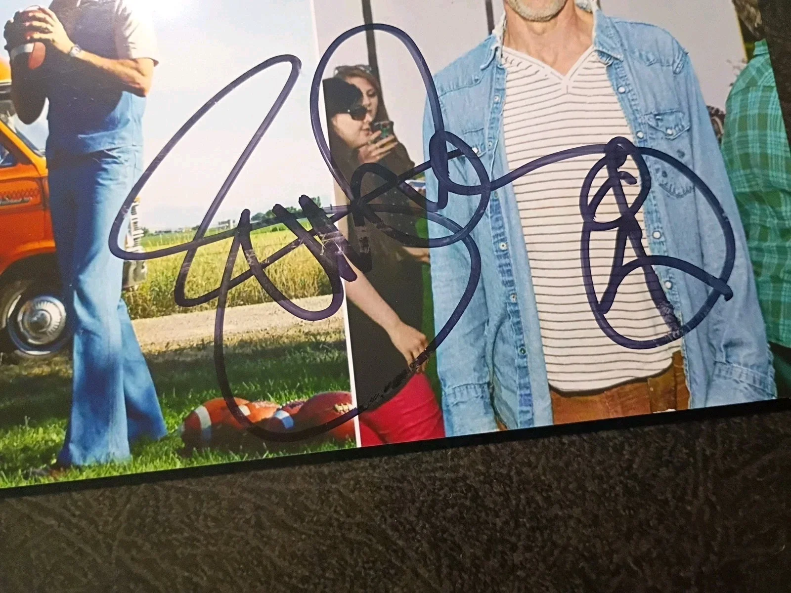 JON GRIES As UNCLE RICO — JON GRIES As UNCLE RICO Hand Signed Autograph 4X6 PHOTO - NAPOLEON DYNAMITE, image 2