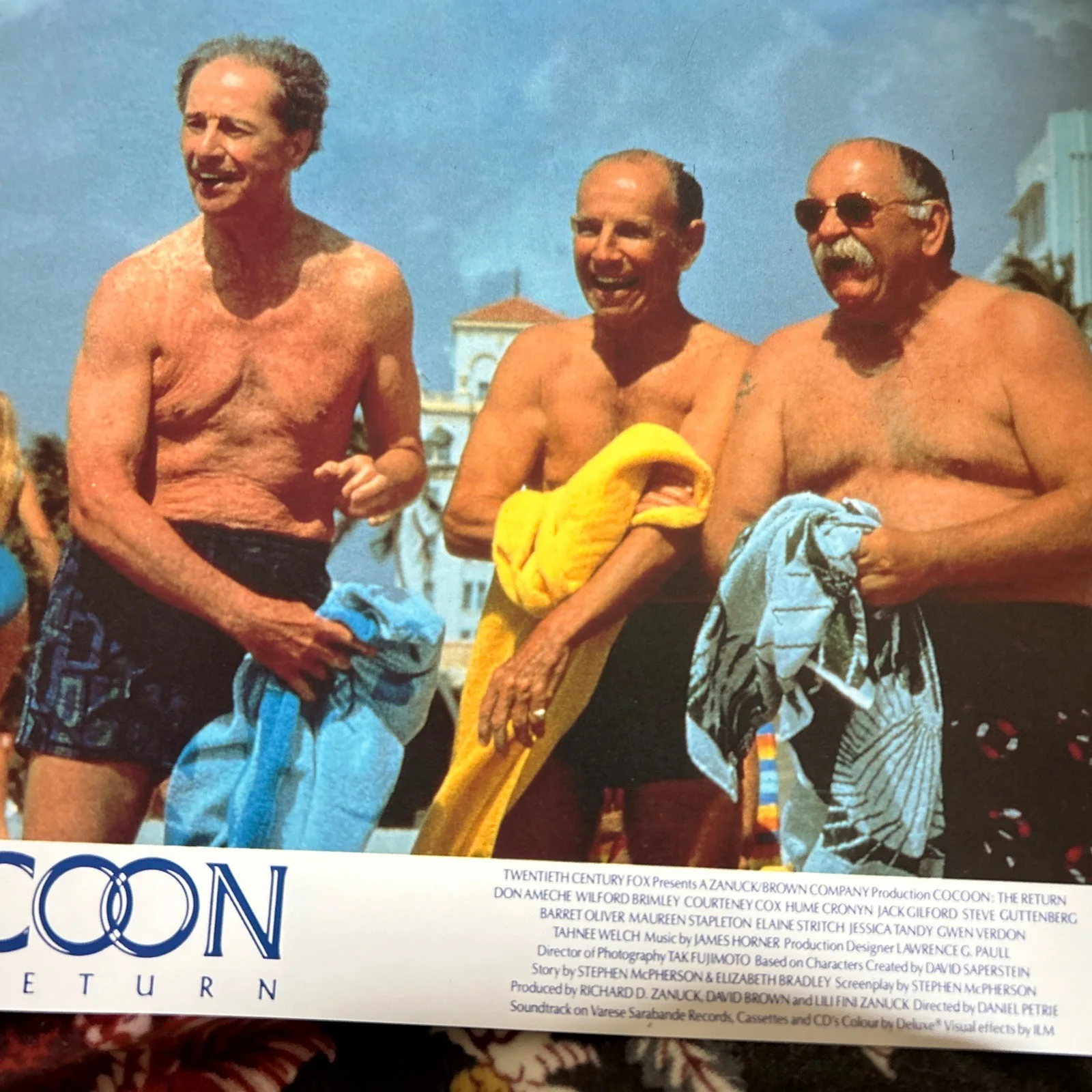 COCOON ORIGINAL UK FILM PUBLICITY PRESS KIT STILLS 1985, изображение 2