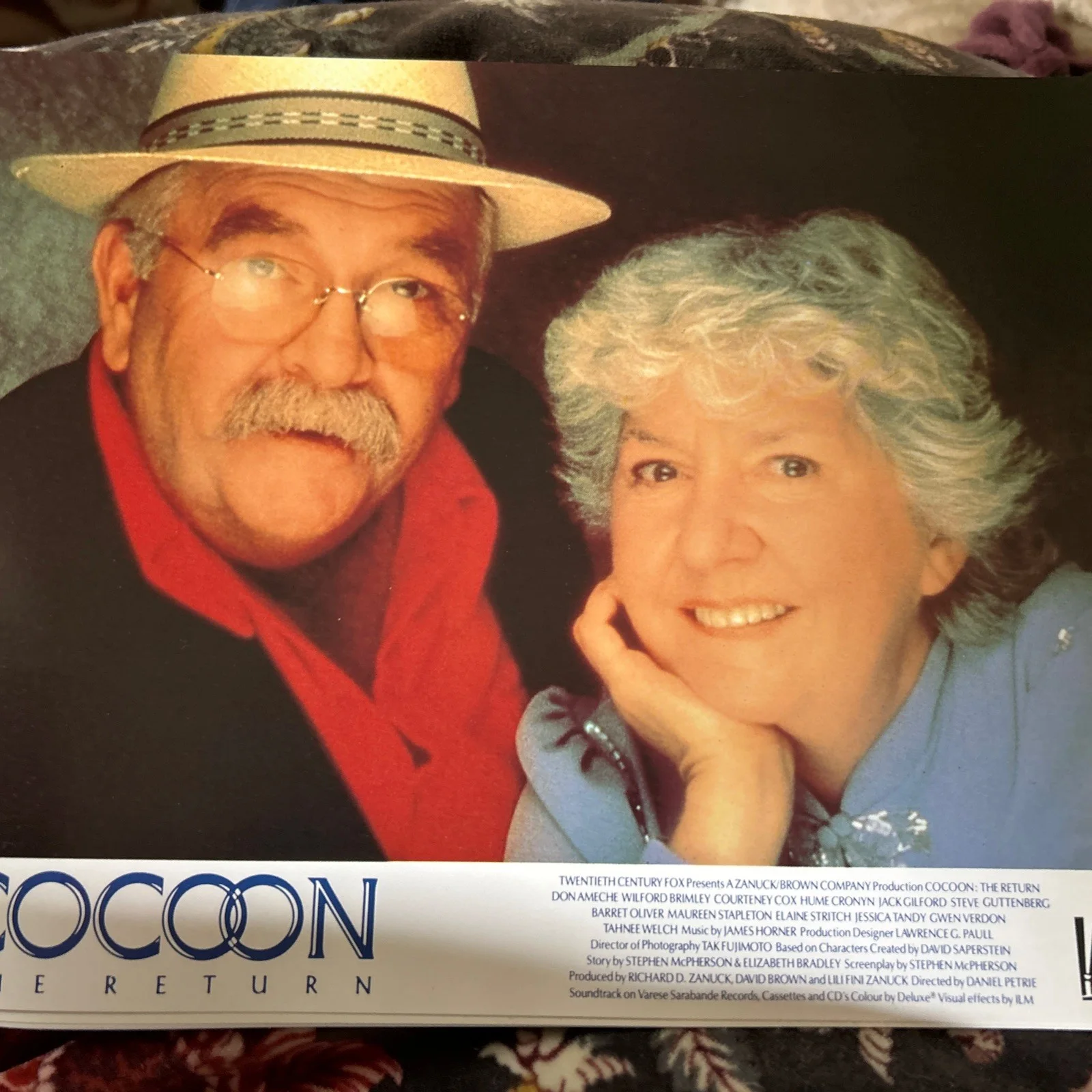 COCOON ORIGINAL UK FILM PUBLICITY PRESS KIT STILLS 1985, изображение 4