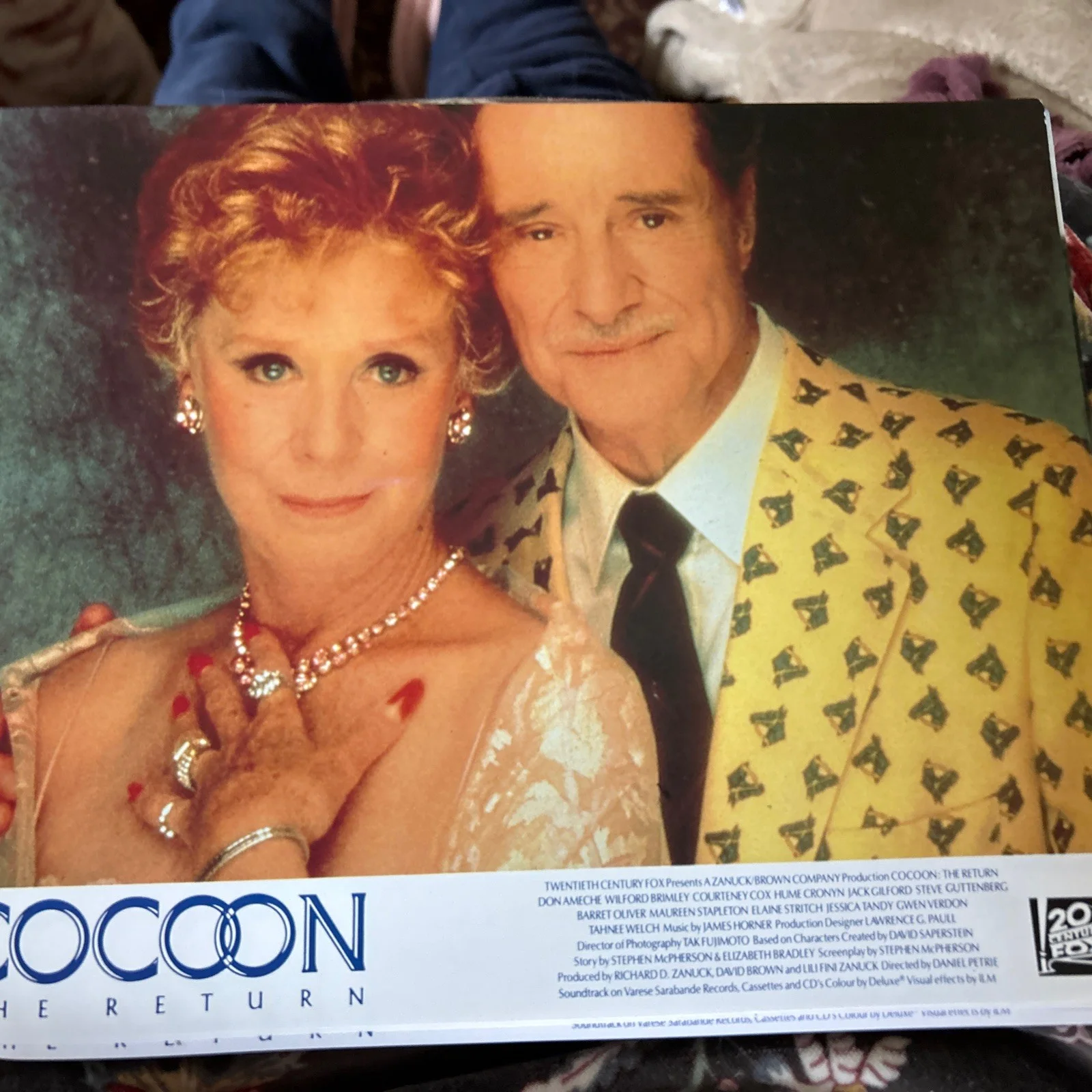 COCOON ORIGINAL UK FILM PUBLICITY PRESS KIT STILLS 1985, изображение 5