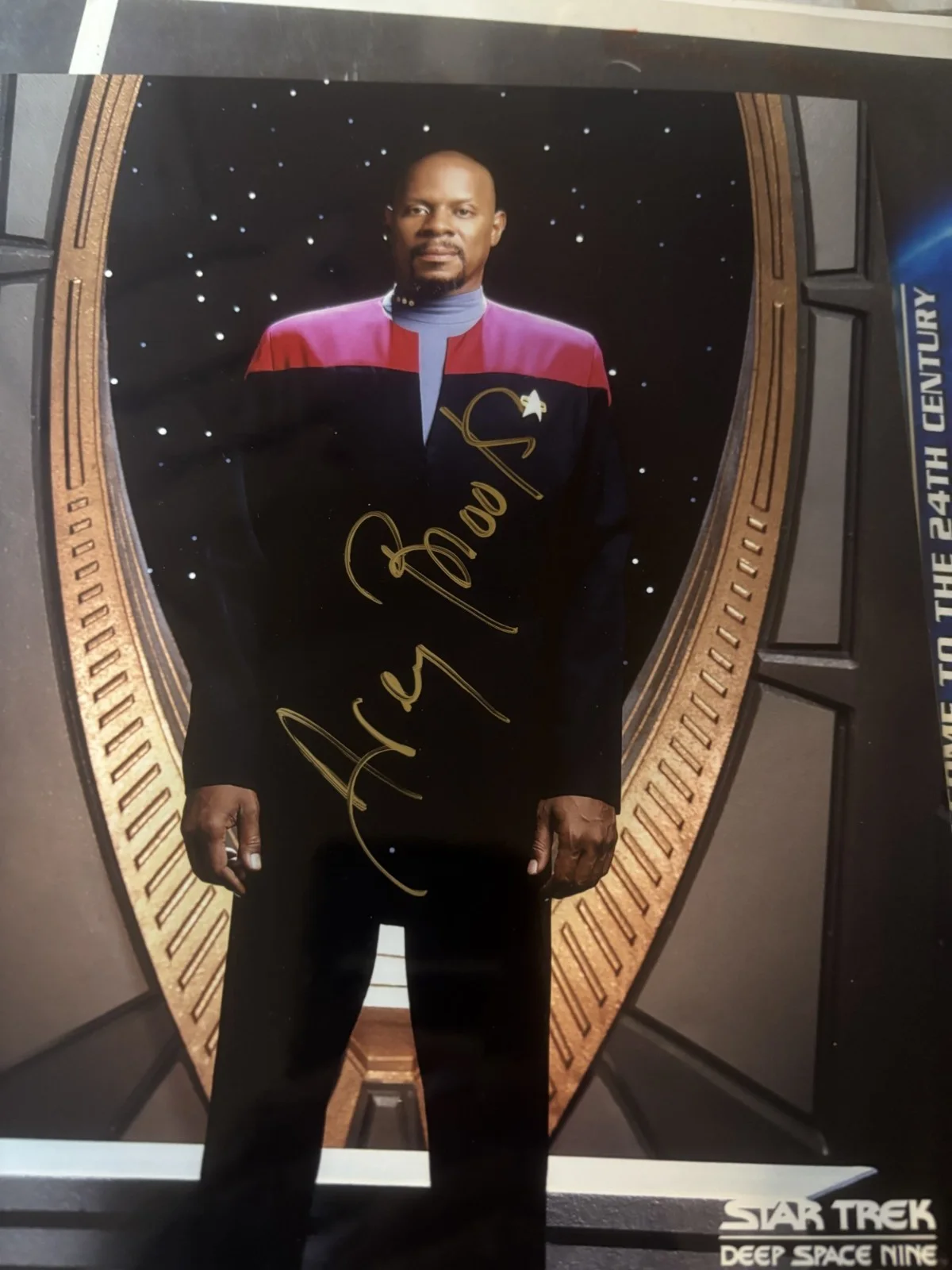 AVERY BROOKS "SISKO" SIGNED AUTOGRAPH, изображение 2