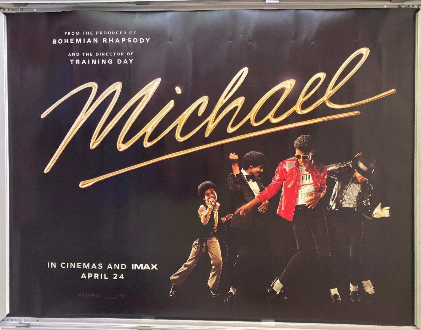 Cinema Poster: MICHAEL 2026 Advance Quad Jaafar Jackson Nia Long Colman Domingo, изображение 2