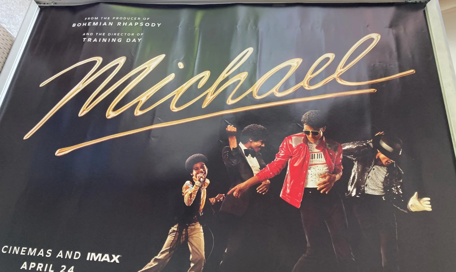 Cinema Poster: MICHAEL 2026 Advance Quad Jaafar Jackson Nia Long Colman Domingo, изображение 3
