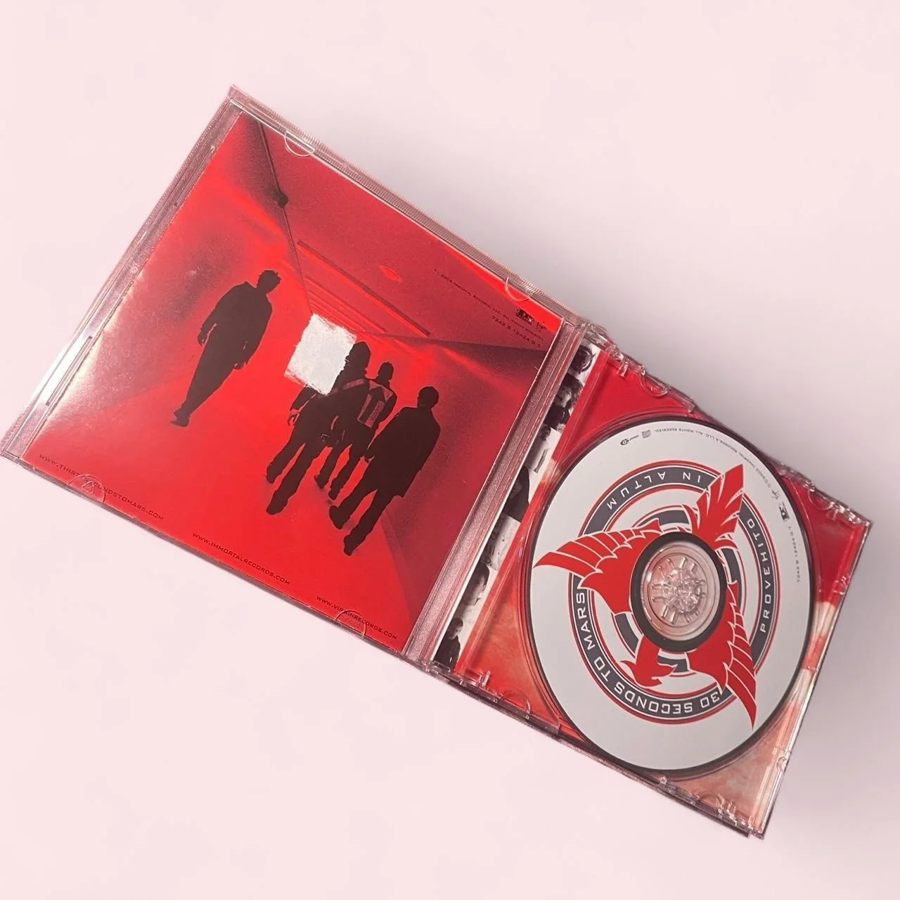 30 SECONDS TO MARS SIGNED AUTOGRAPH LOVE LUST FAITH DREAMS FRAMED CD JSA COA, изображение 2
