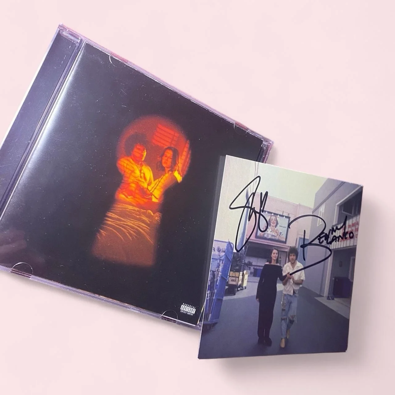 SIGNED Selena Gomez Benny Blanco I Said I Love You First CD Autograph Brand New, image 2