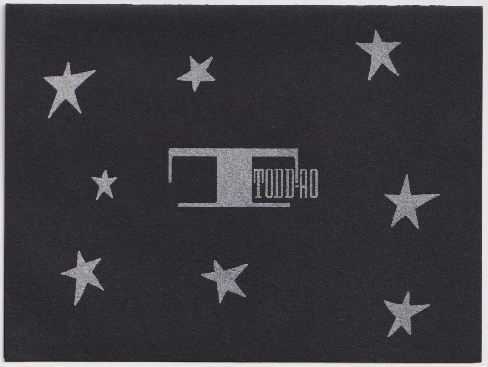 Vintage Todd-AO Party Invitation Card Letter To Jim Henson Productions Employee, изображение 2